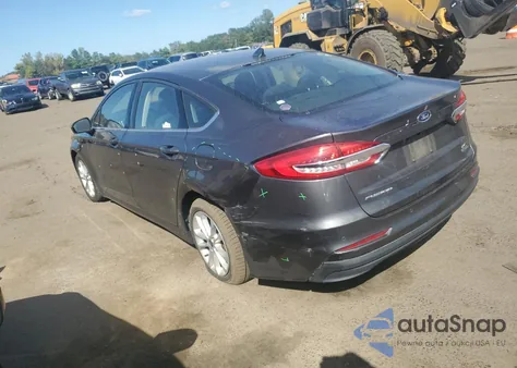 2020 Ford Fusion Se из США, поврежденный, VIN 3FA6P0LU0LR121397